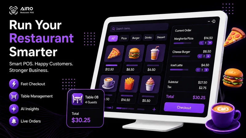 Airo Restaurant: Cafe POS