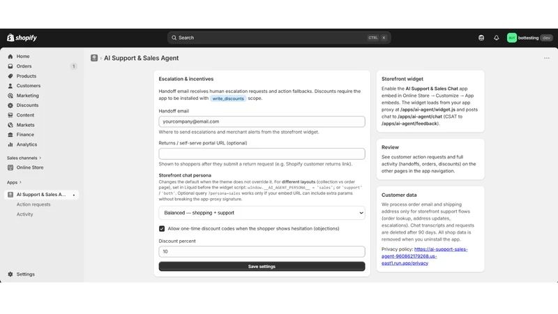 Assistora ‑ AI Sales Agent