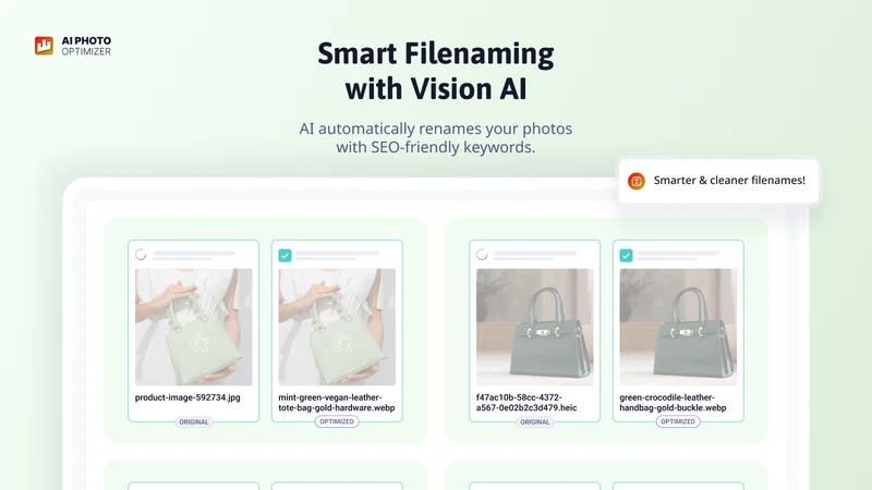 AI Photo Optimizer | SEO King