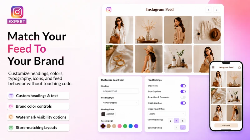 Ecom : AI Instafeed Expert