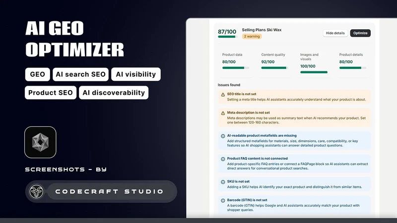 AI Geo Optimizer