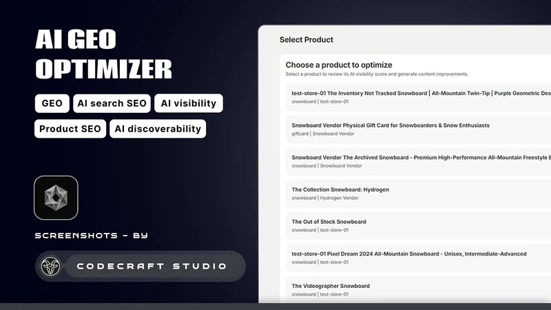AI Geo Optimizer
