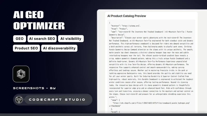 AI Geo Optimizer