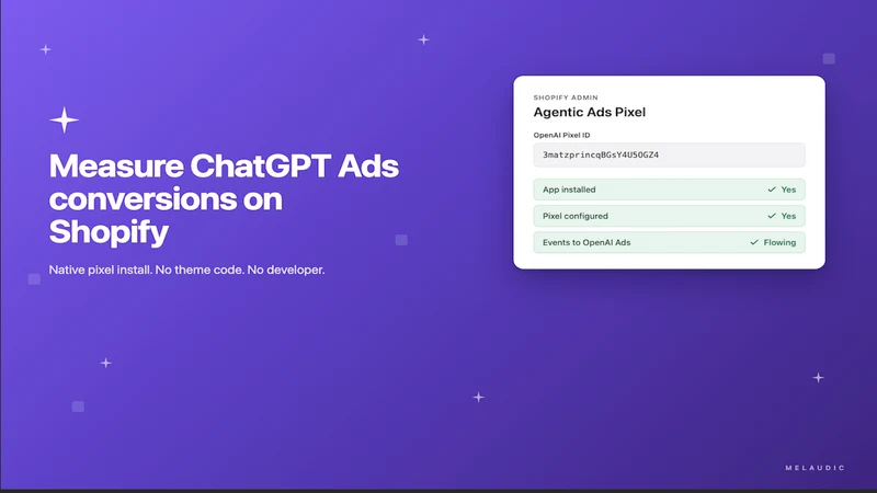 Agentic: OpenAI Ads Pixel