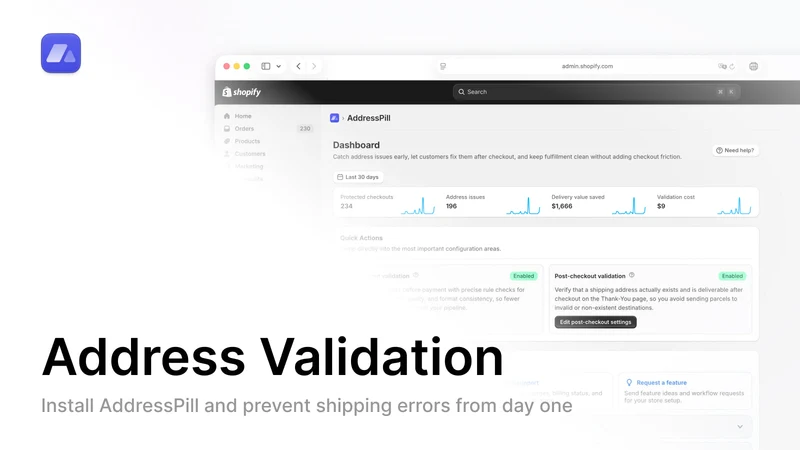 AddressPill: Address Validator