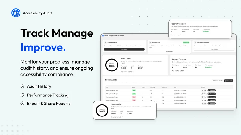 Accessibility Audit & Code Fix