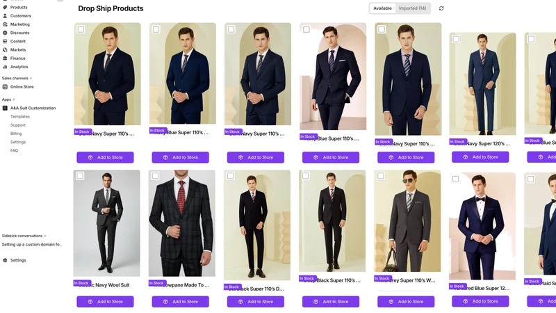 A&A Suit Customization