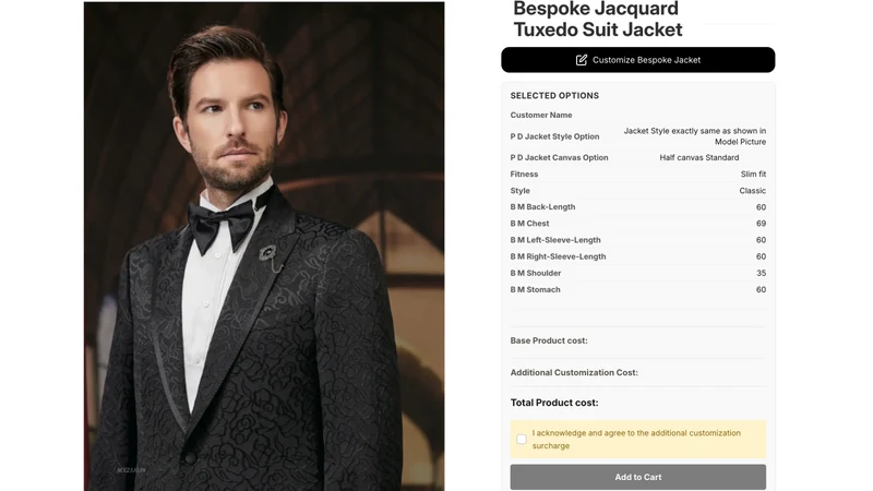 A&A Suit Customization