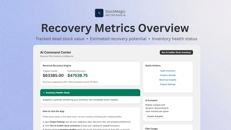 StockMagic: Sell Old Items AI
