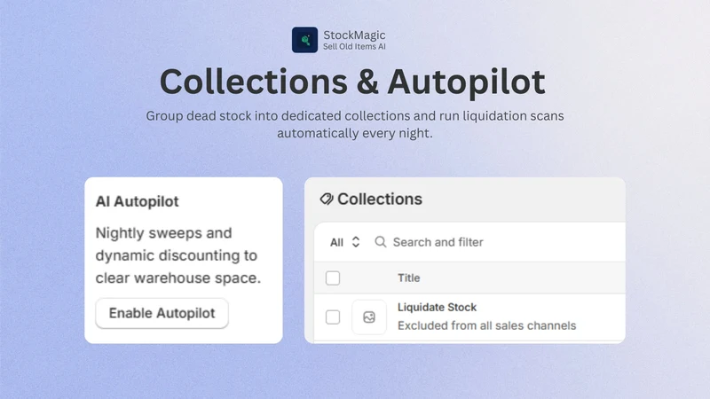 StockMagic: Sell Old Items AI