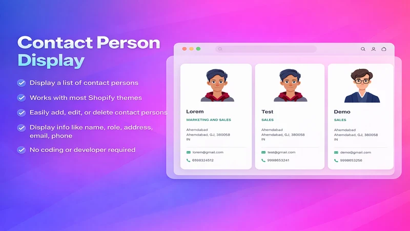 Contact Person