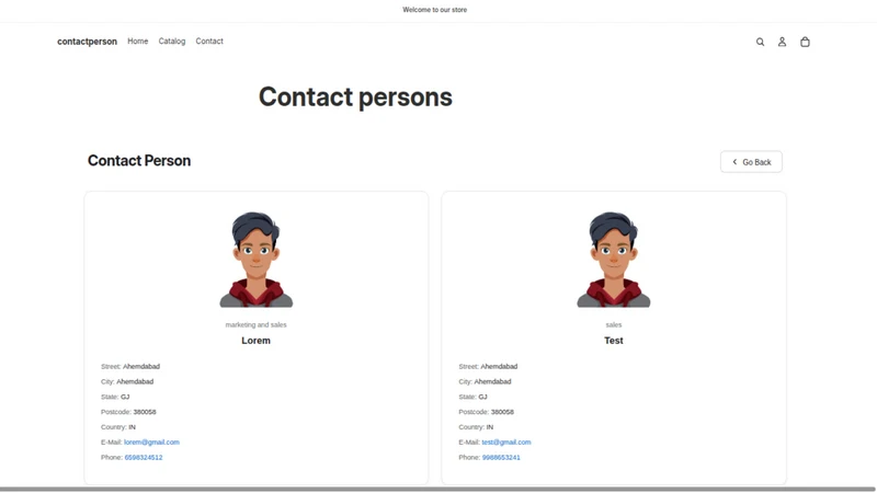 Contact Person