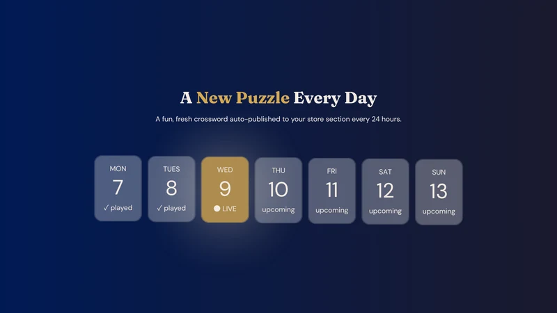 CloverKit ‑ Daily Crossword