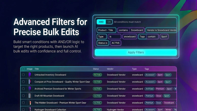 Bulk AI Product Editor ‑ SEO