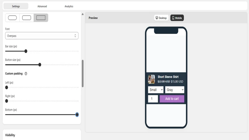 Booster Sticky Add to Cart