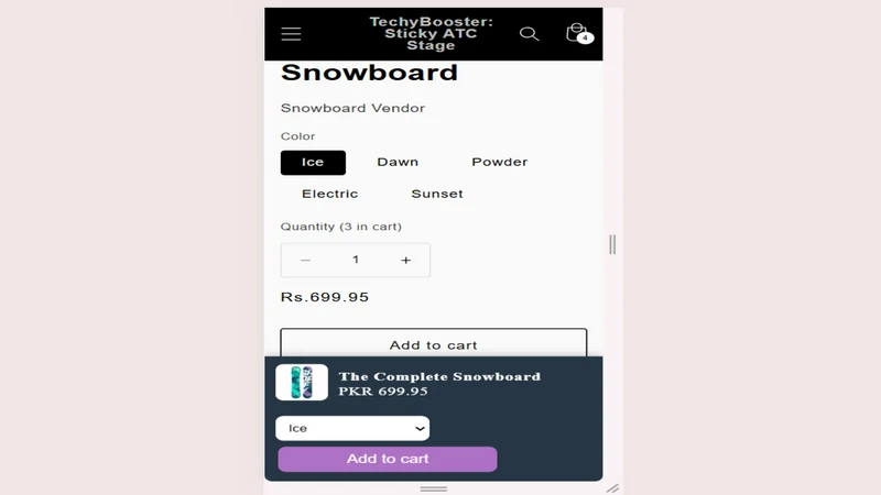 Booster Sticky Add to Cart