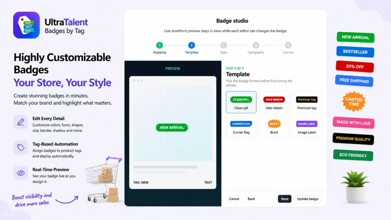 UltraTalent ‑ Badges by Tag