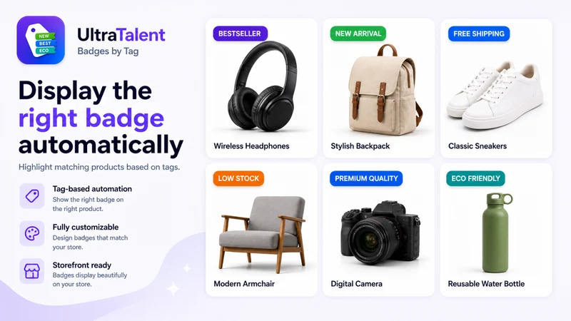 UltraTalent ‑ Badges by Tag