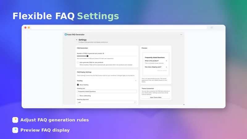 Auto FAQ Generator