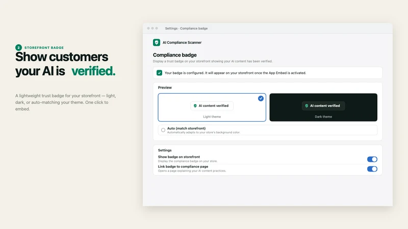 Compliant AI ‑ EU AI Act ‑ FTC