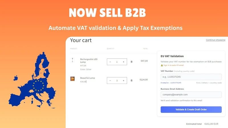 EU VAT Check & Tax Exemption