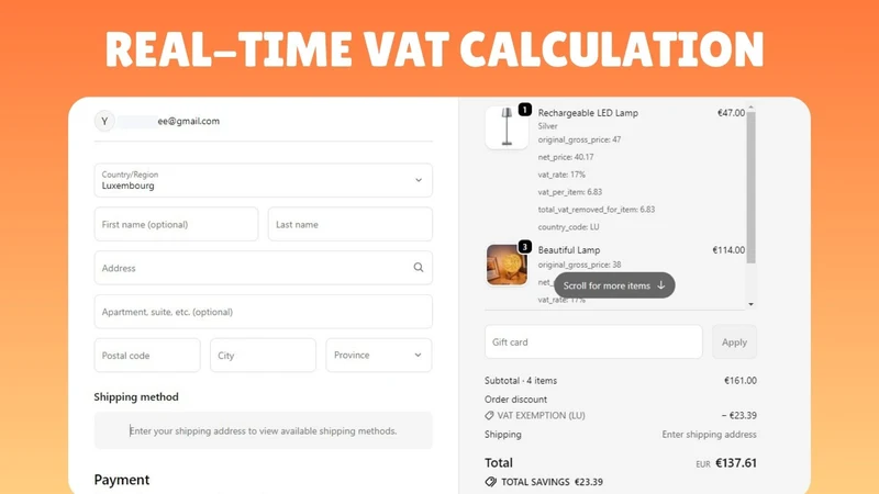 EU VAT Check & Tax Exemption