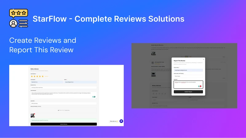 StarFlow Reviews App & SEO