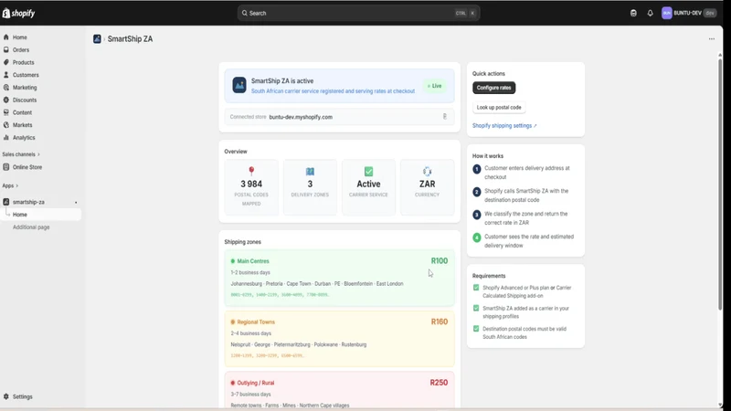 SmartShip ZA