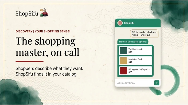 ShopSifu : Live AI Chatbot