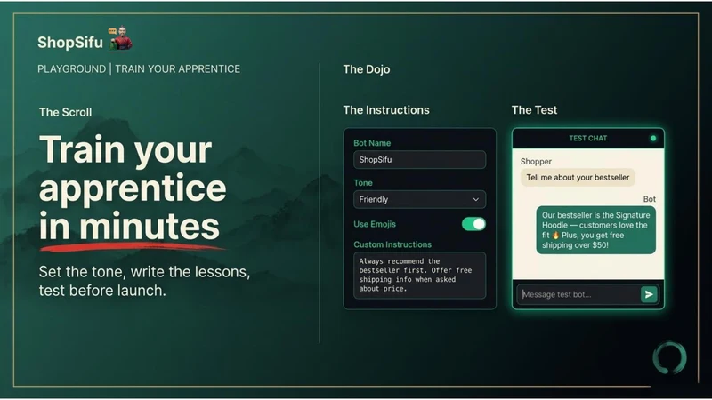 ShopSifu : Live AI Chatbot