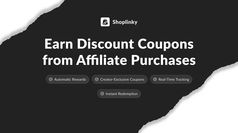 Shoplinky Affiliate Marketing