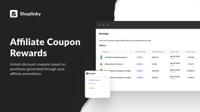 Shoplinky Affiliate Marketing