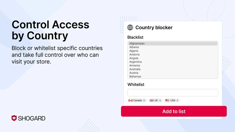 Shogard: Security IP Bot Block