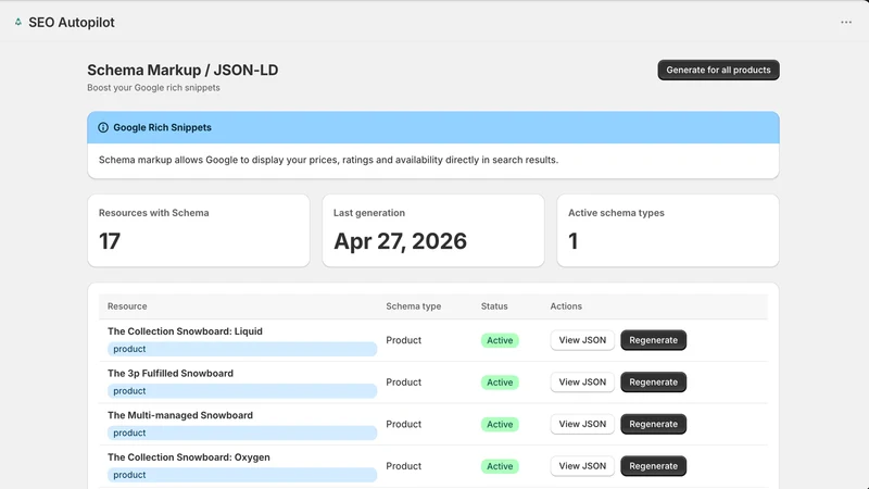 SEO Autopilot ‑ AI Optimizer