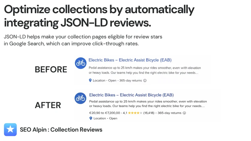 SEO Alpin : Collection Reviews