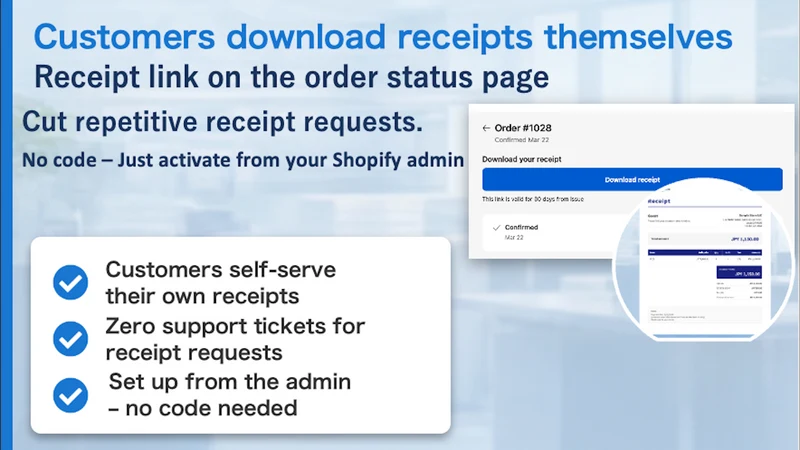 Self‑Serve Receipts