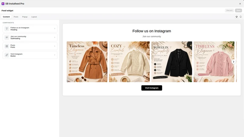 SB Instafeed Pro