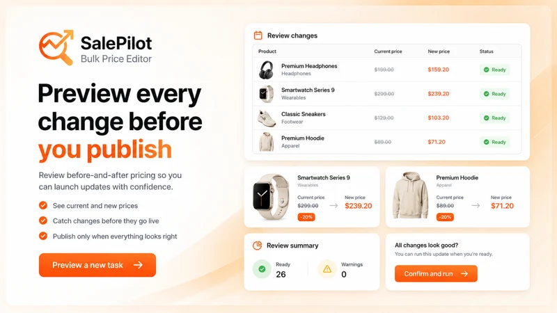 Sale Scheduler by SalePilot