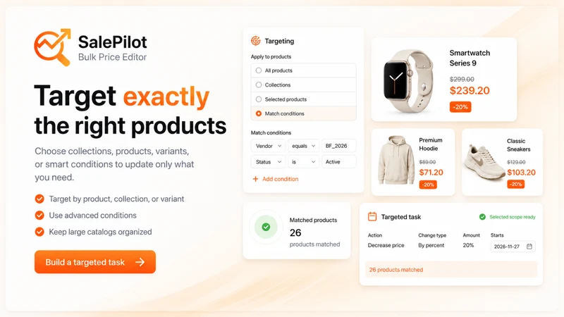 Sale Scheduler by SalePilot