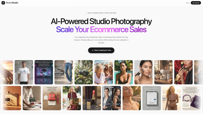 Rewarx AI Product Photography