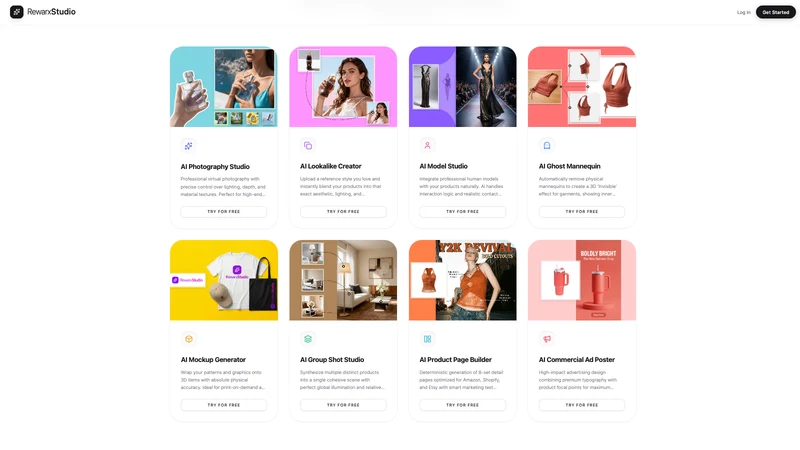 Rewarx AI Product Photography