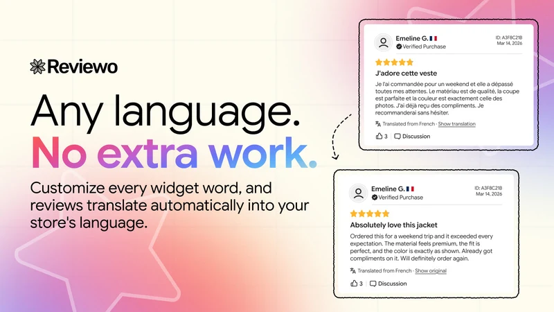REVIEWO: Product Reviews App