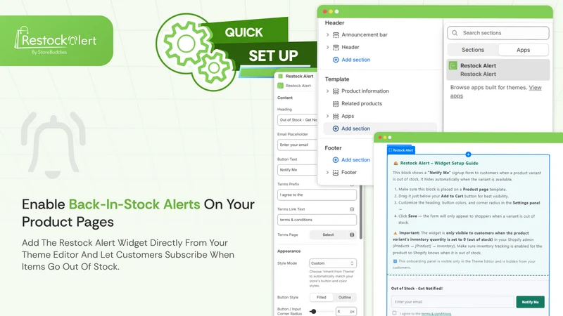 Restock Alert by StoreBuddies