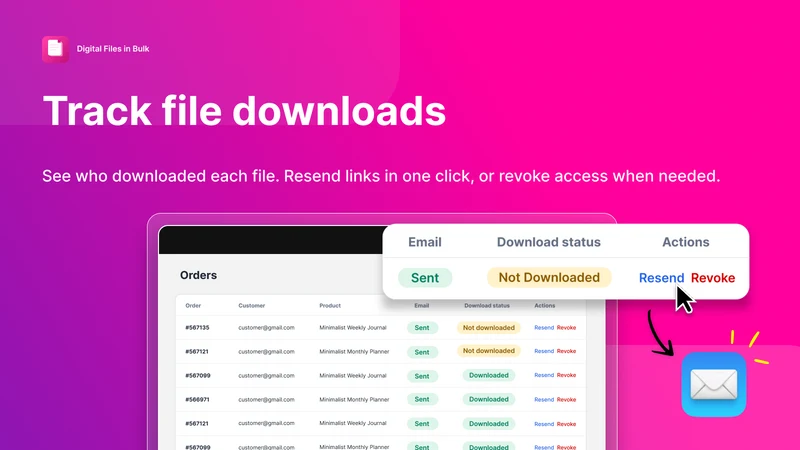 BULK Digital Downloads ‑ BDD