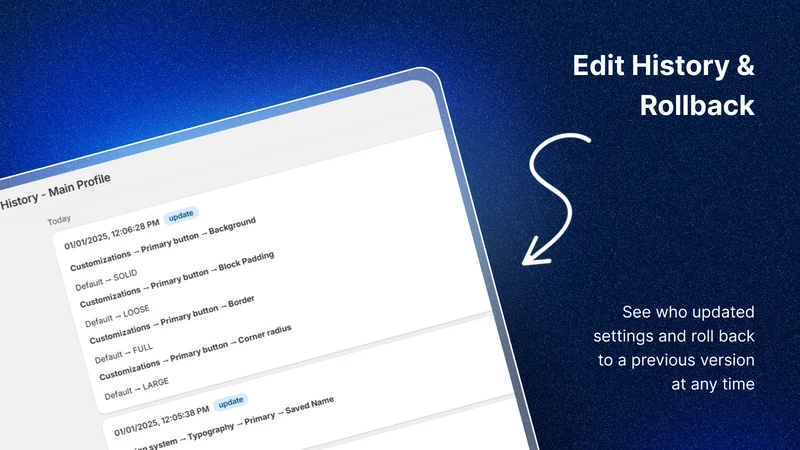 Brush Checkout/Account Styles