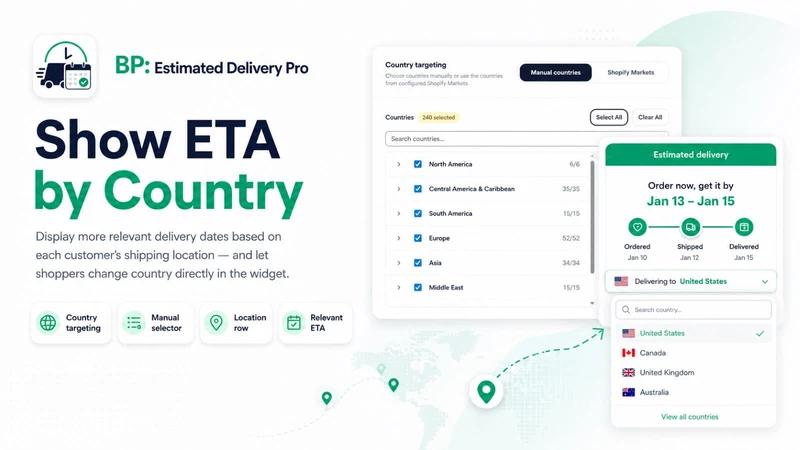 BP Estimated Delivery Date Pro