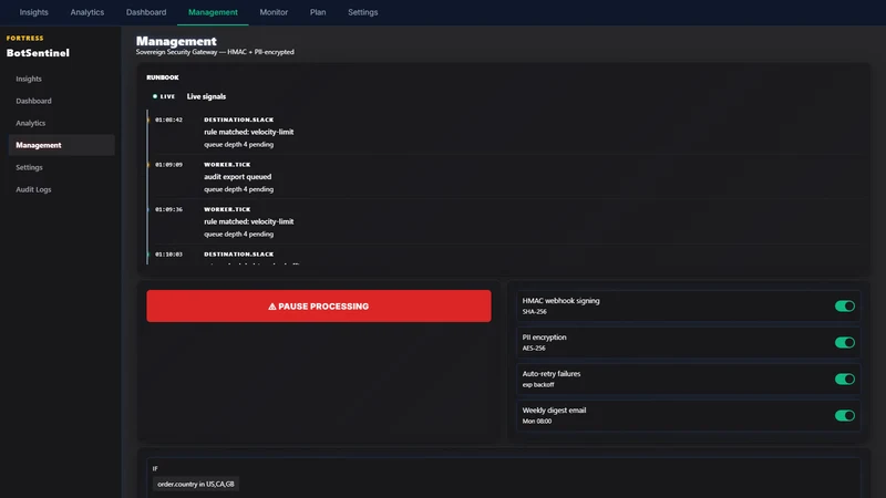 BotSentinel: Bot Blocker