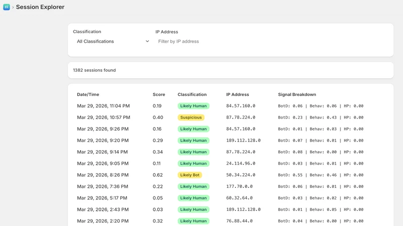 ClearSignal: Bot & AI Traffic