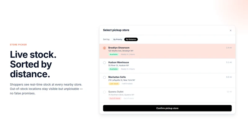 BopiSafe: Pickup Stock & Times