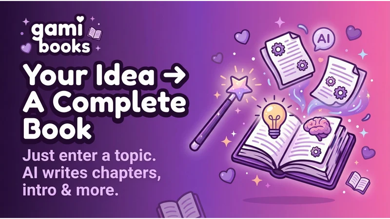 Gamibooks: One‑Click AI Books